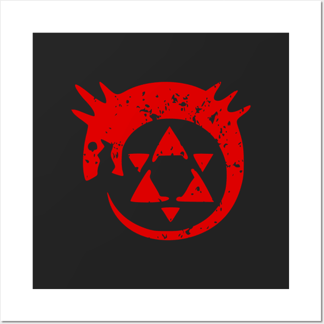 Homunculus Symbol Wall Art by OrangeCup